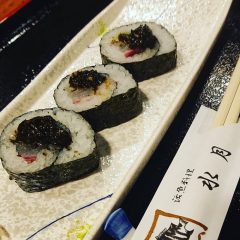 真鯛のかじめちゃん巻き寿司